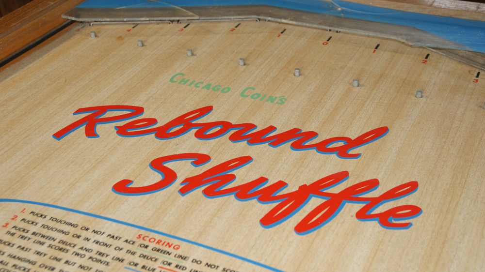 1950's 'Rebound' Shuffleboard Game EBTH