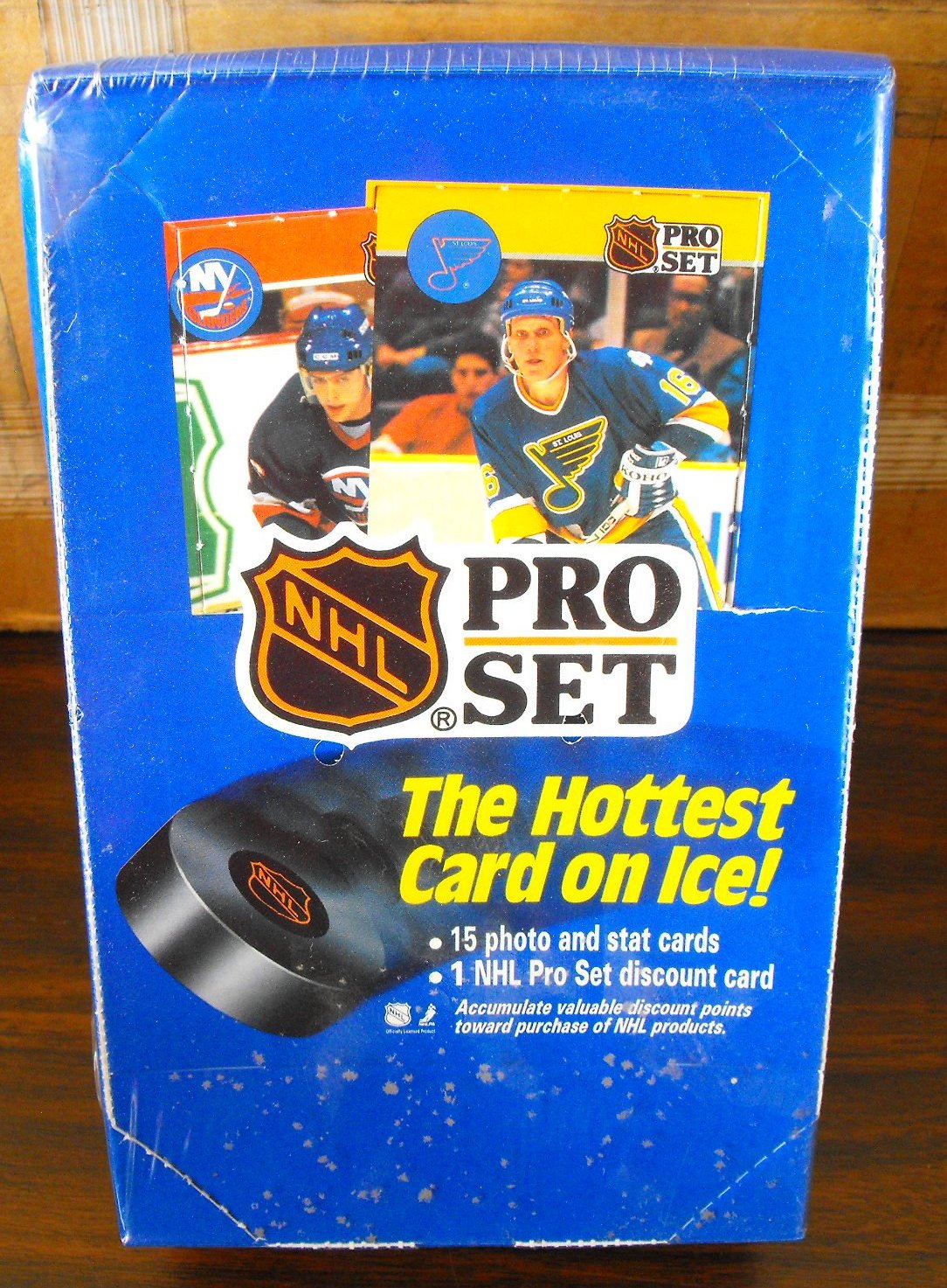 (14) Unopened 1990 Pro Set Hockey Card Boxes EBTH