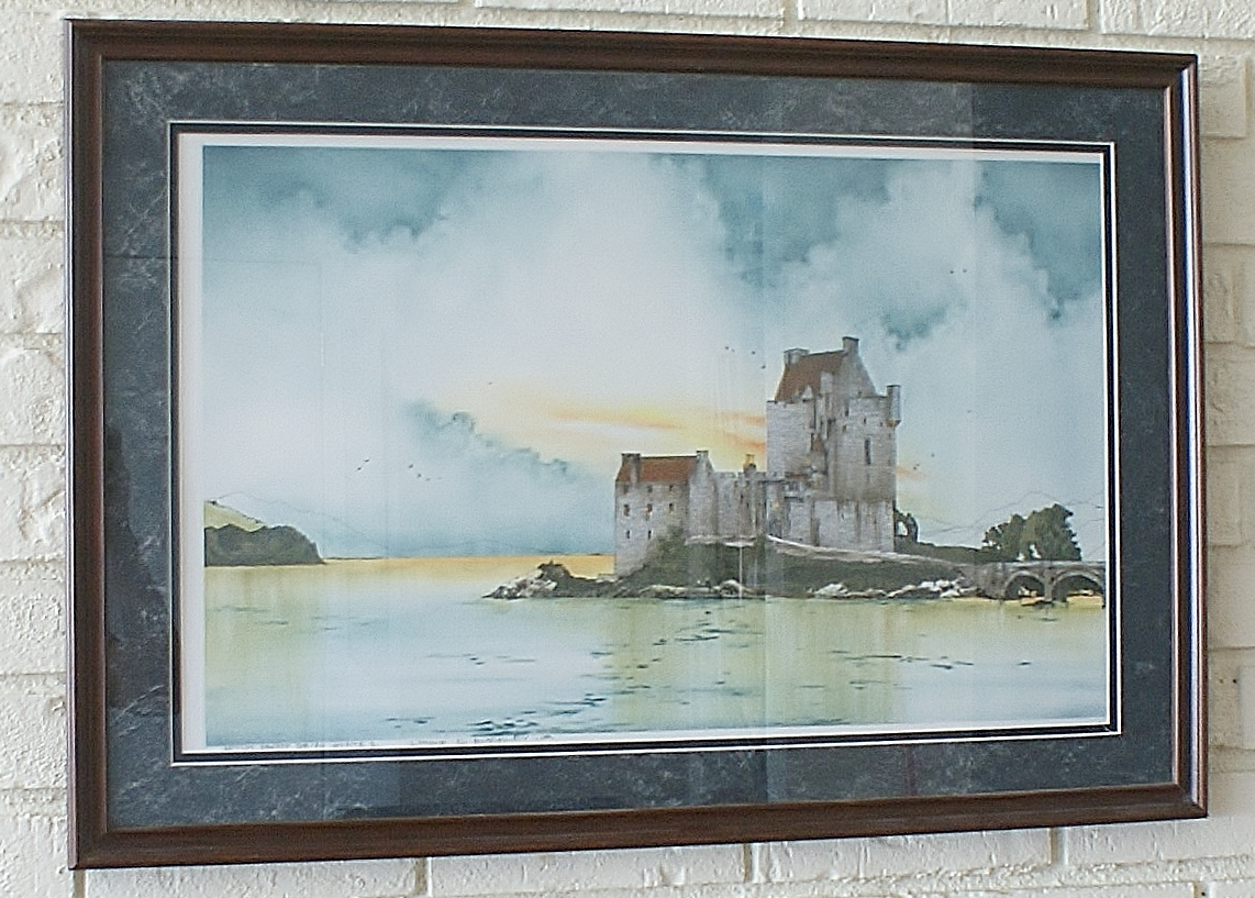 Lonnie C. Blackley Jr. Print Of Castles | EBTH