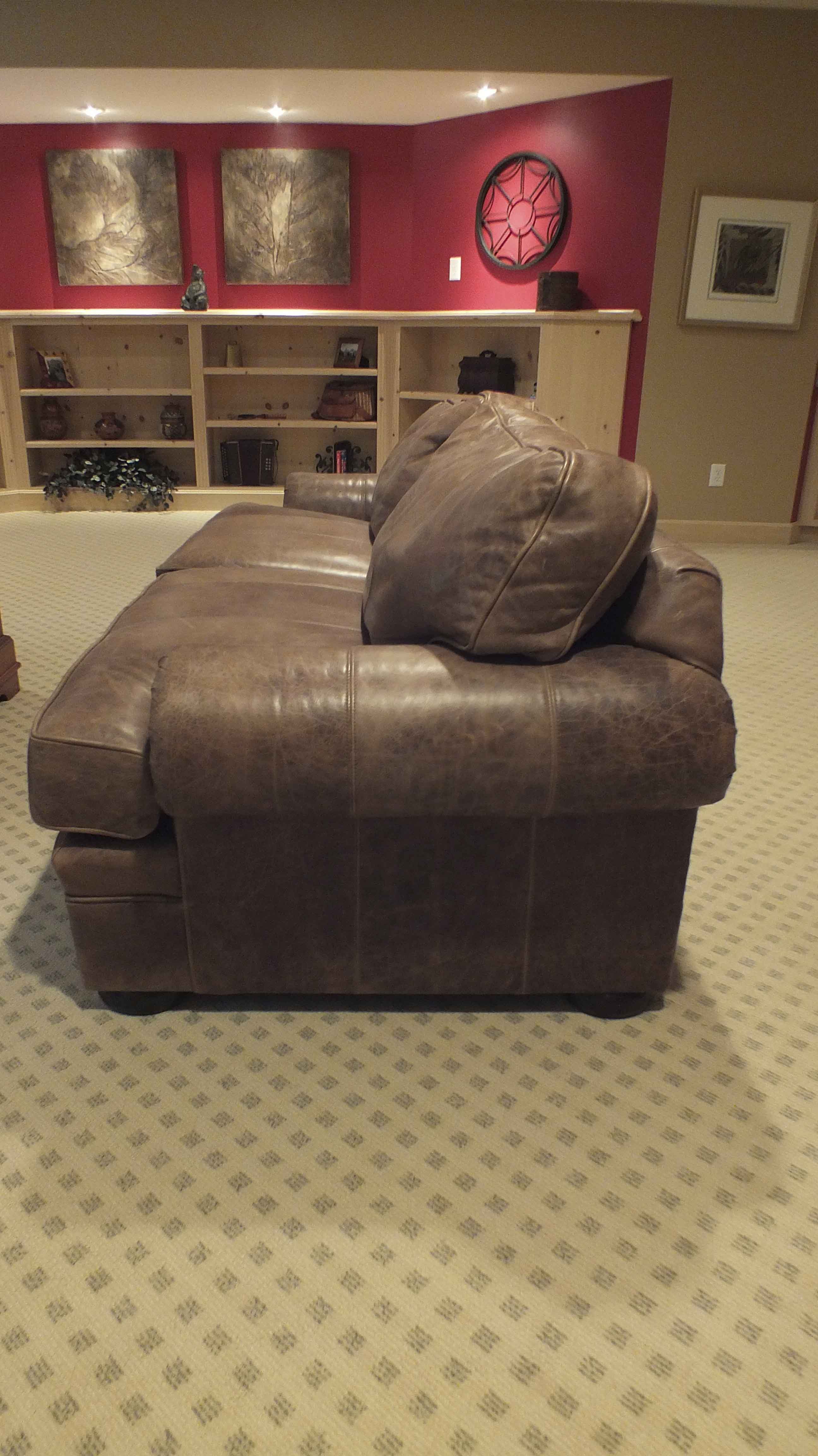 Bernhardt Leather Sofa EBTH