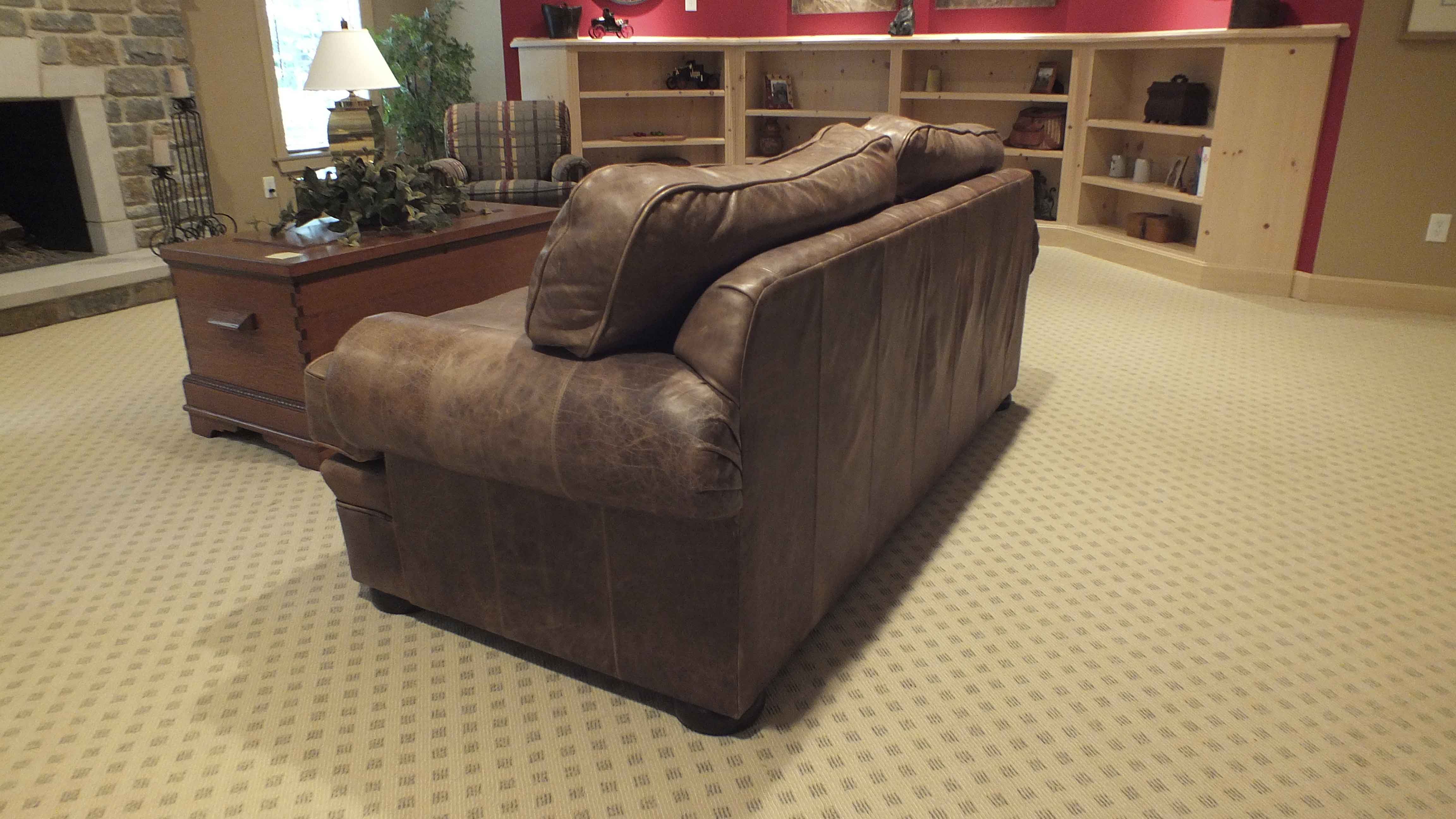 Bernhardt Leather Sofa EBTH