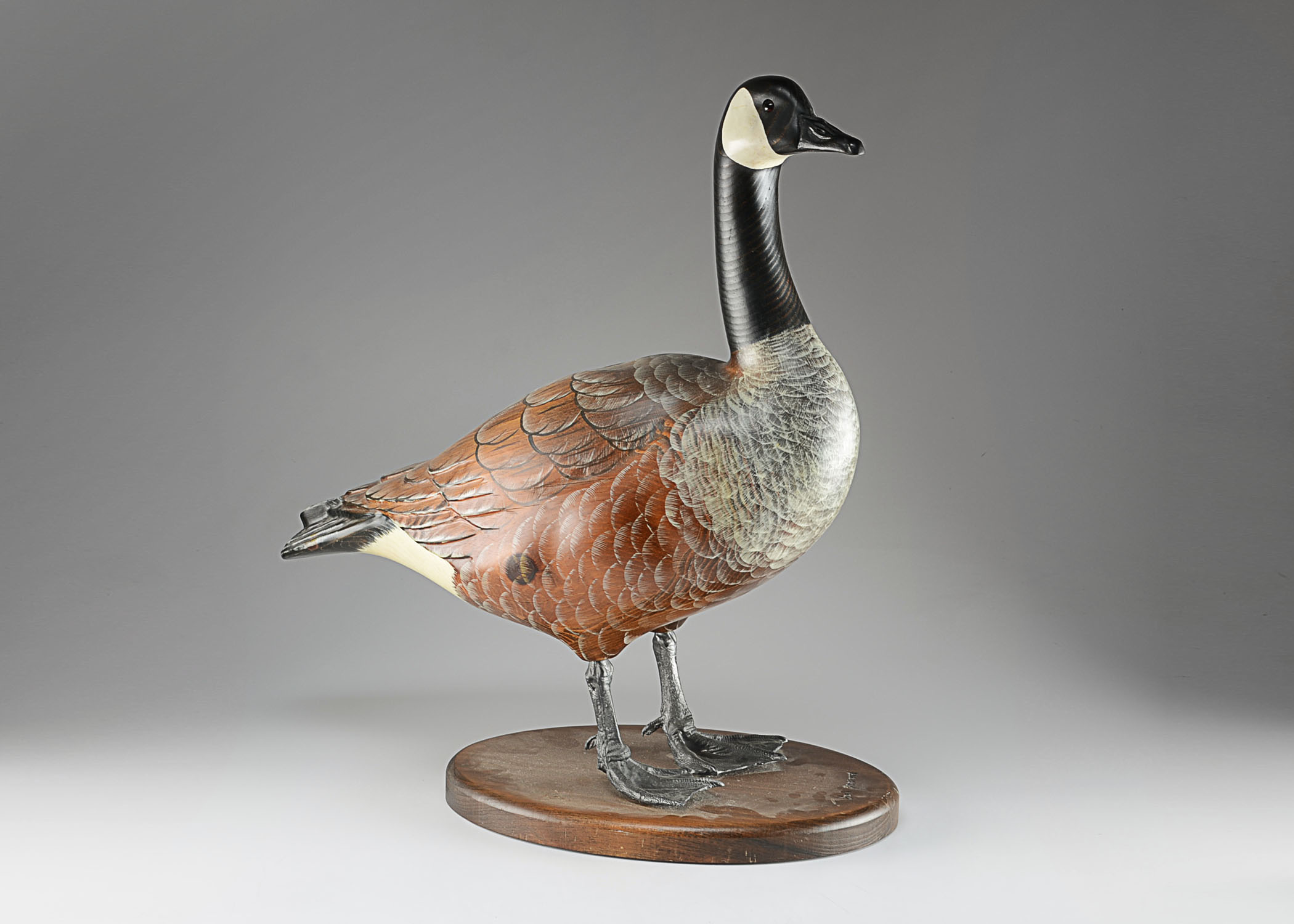 Don Profota Handmade Wooden Canadian Goose Waterfowl Decorative