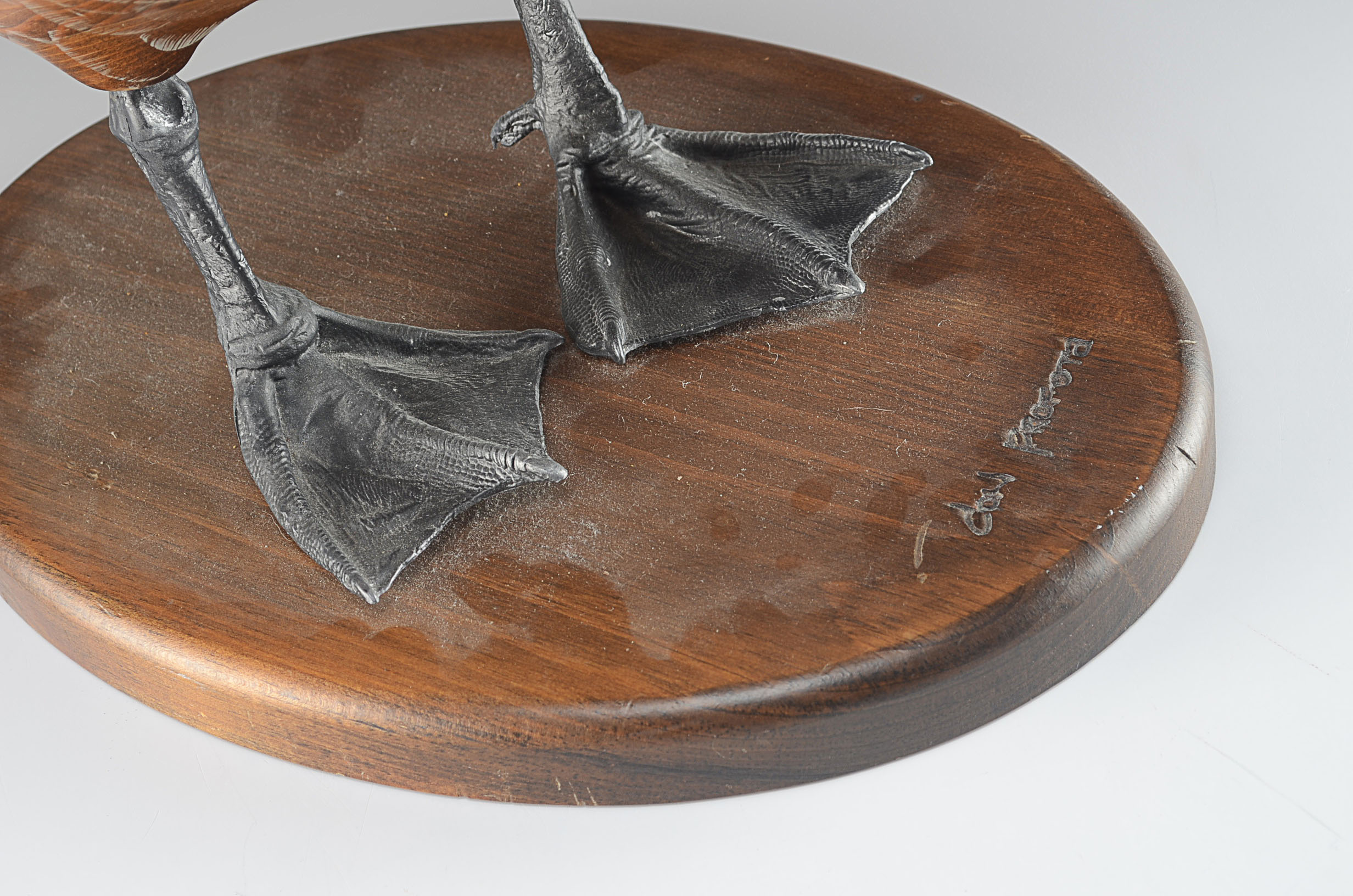 Don Profota Handmade Wooden Canadian Goose Waterfowl Decorative