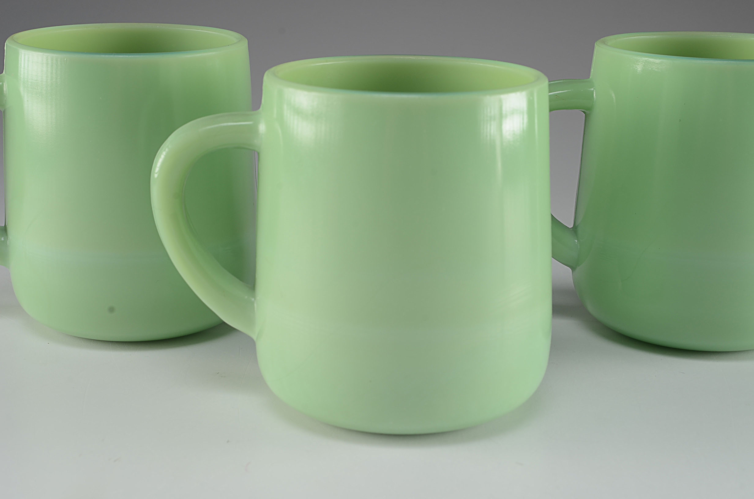 Modern Jadeite Coffee Mugs EBTH