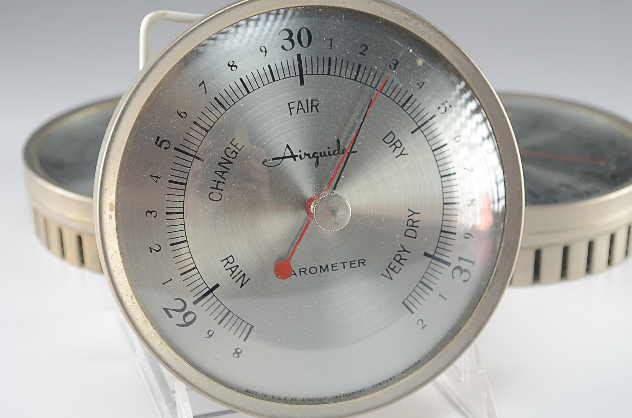 Set of (3) Airguide Barometer, Humidity and Temperature Dials EBTH