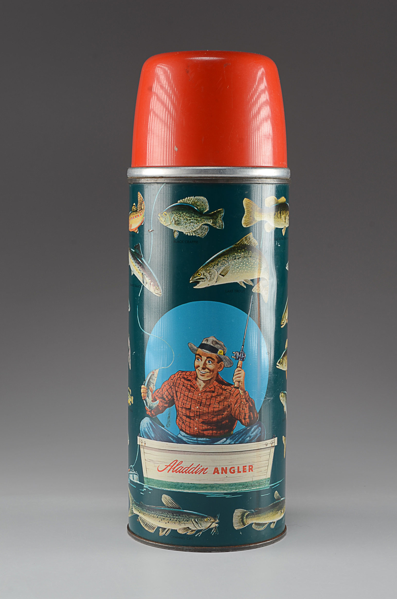 Vintage Aladdin Angler Thermos EBTH