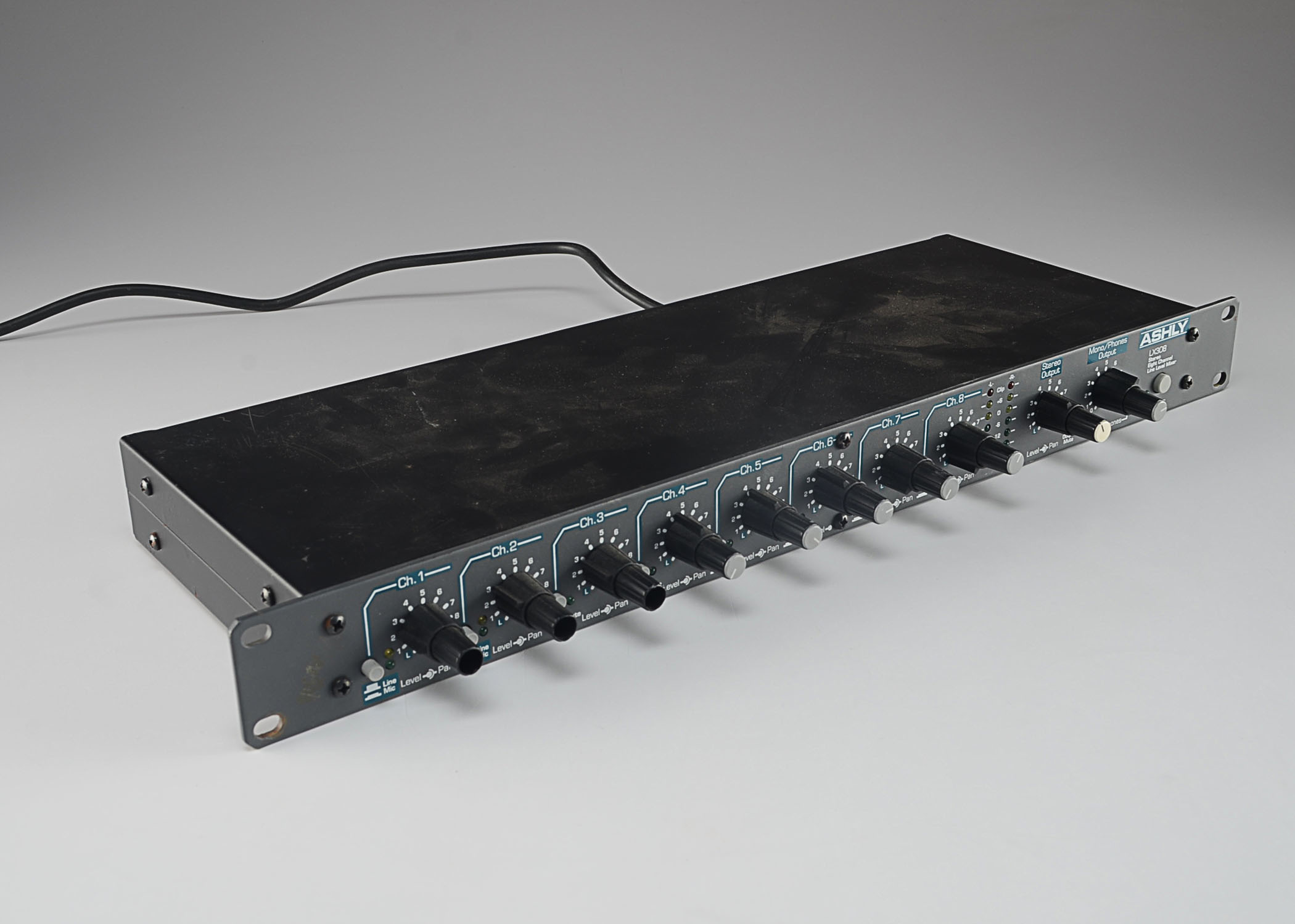 Ashly LX308 Stereo Eight Channel Line Level Mixer EBTH