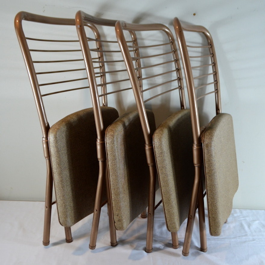 Mid Century Vintage Cosco Hamilton Folding Chair