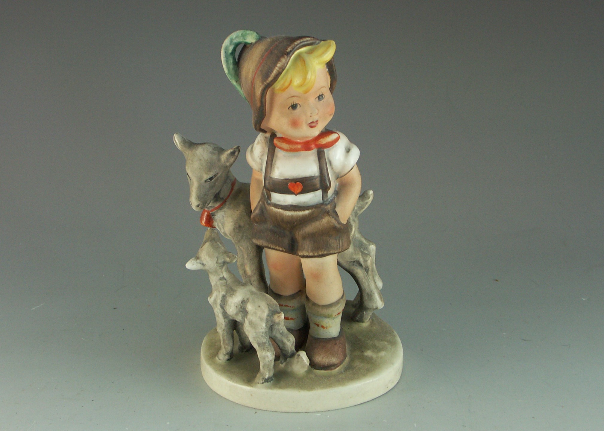 hummel figurine boy with lamb