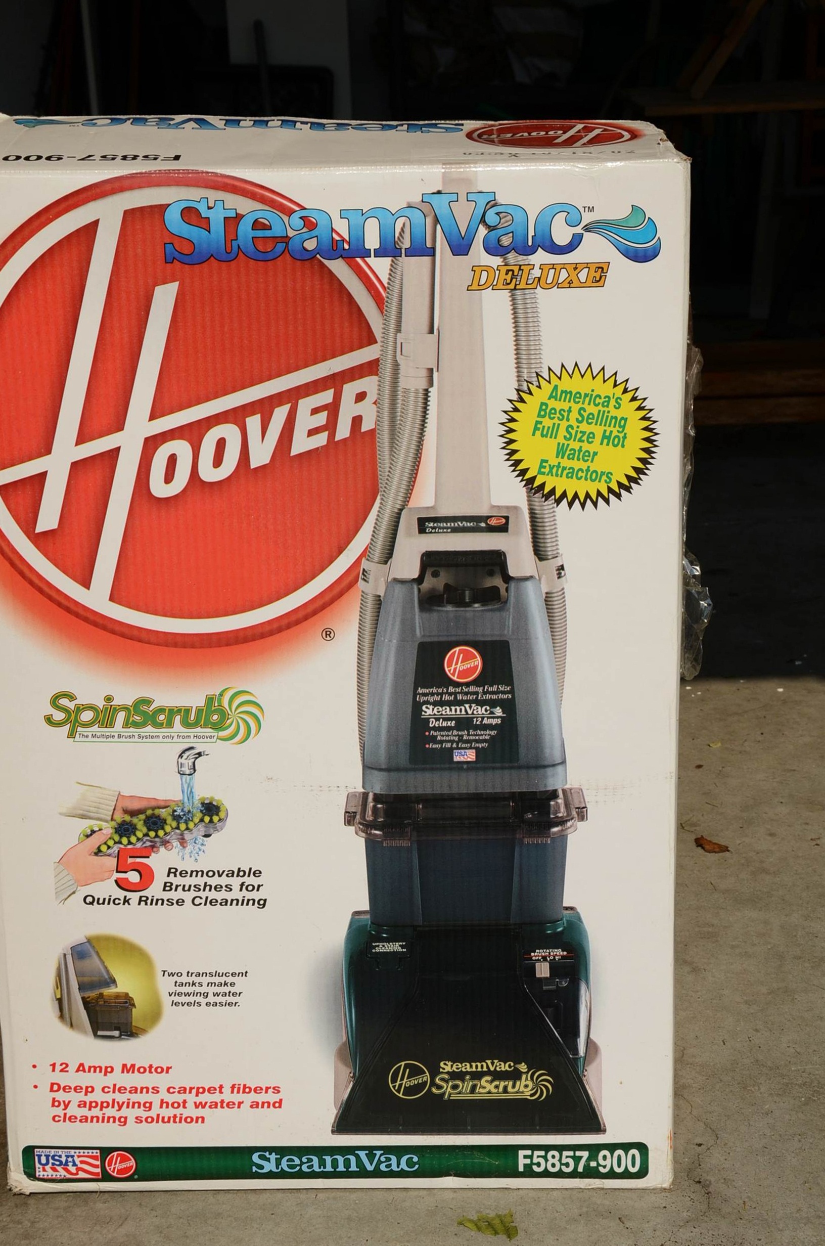 Hoover Steam Vac Deluxe EBTH