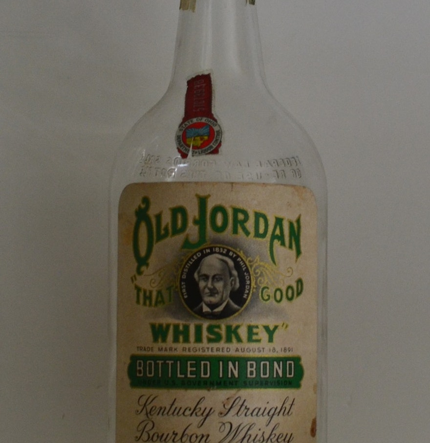 Vintage Whiskey Bottle 43