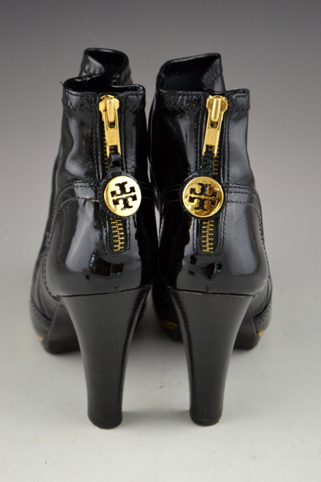 tory burch patent boots