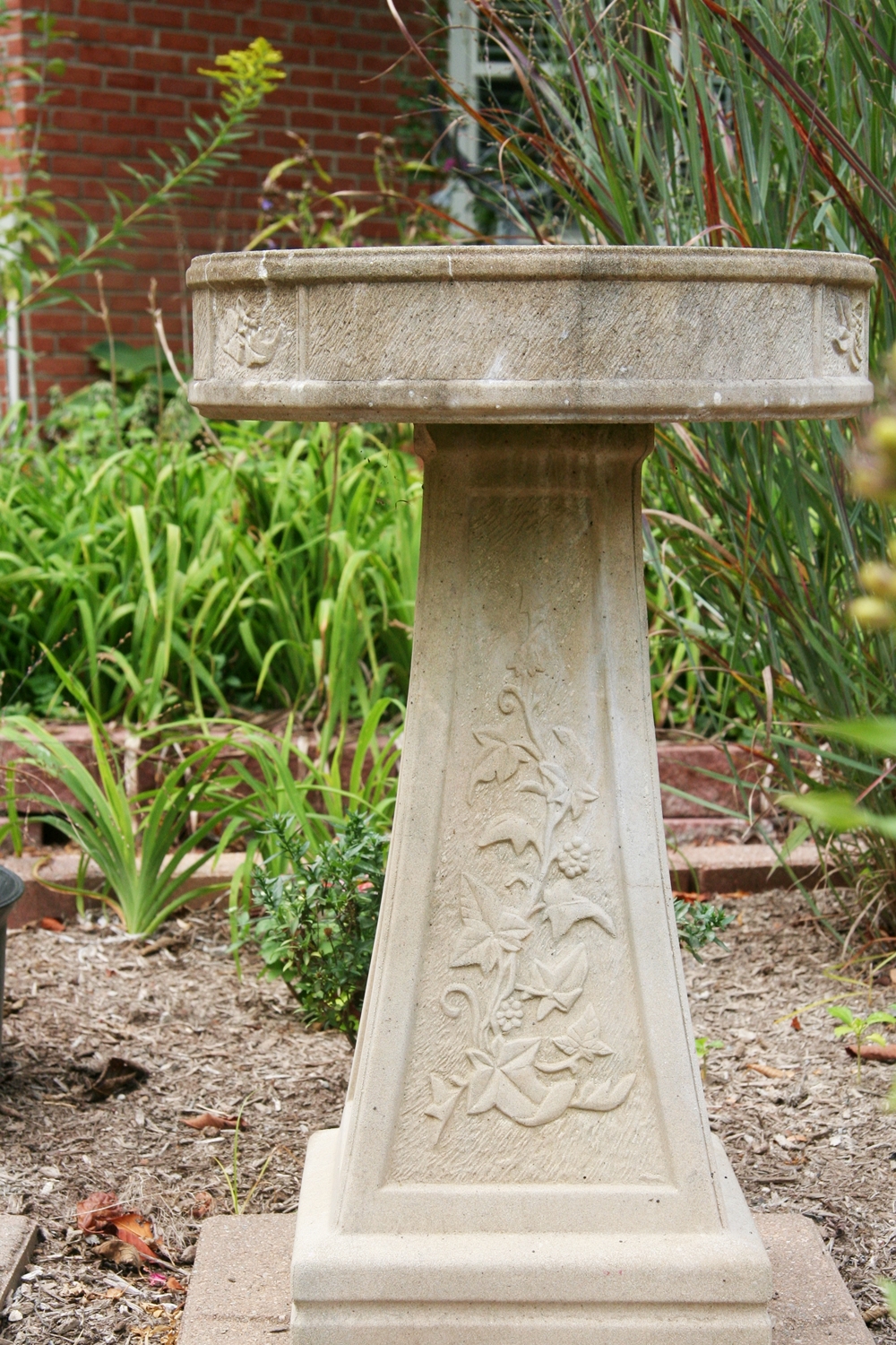Concrete Bird Bath EBTH
