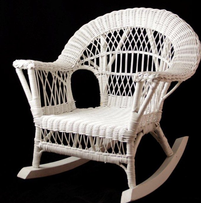 doll sized wicker chairs
