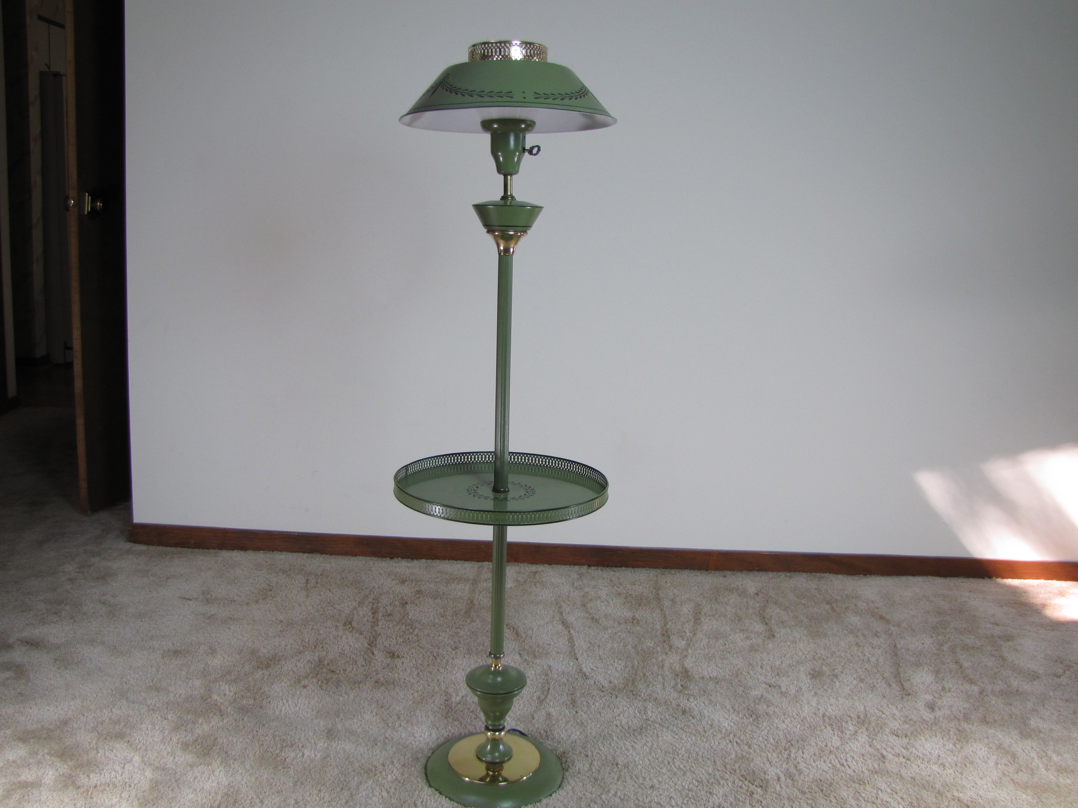 tole floor lamp