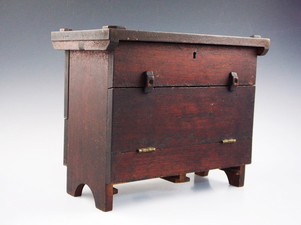 Primitive Wooden Herb Drying Box Ebth