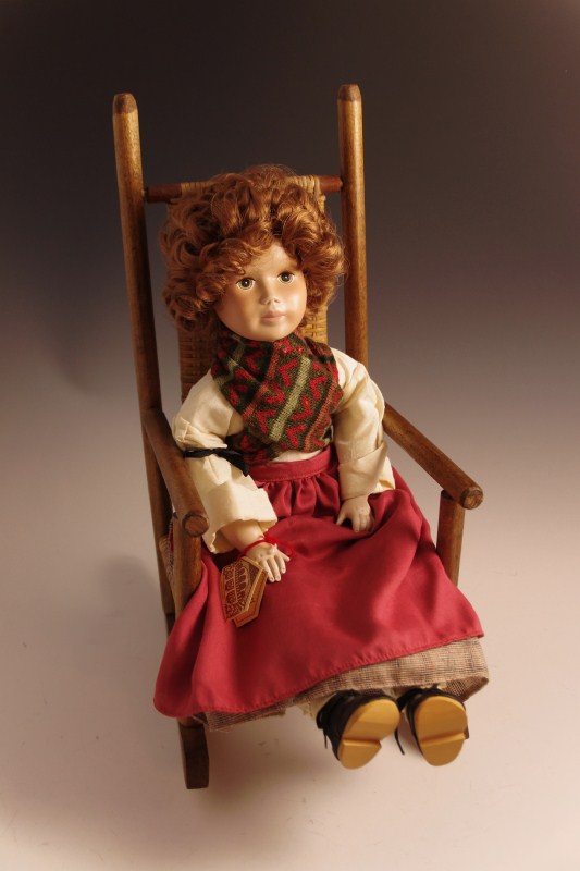 heidi porcelain doll