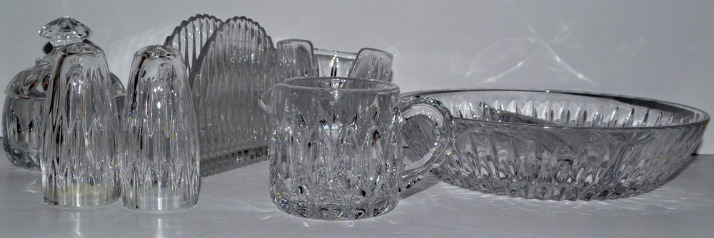 8 Pieces Princess House Cut Glassware EBTH