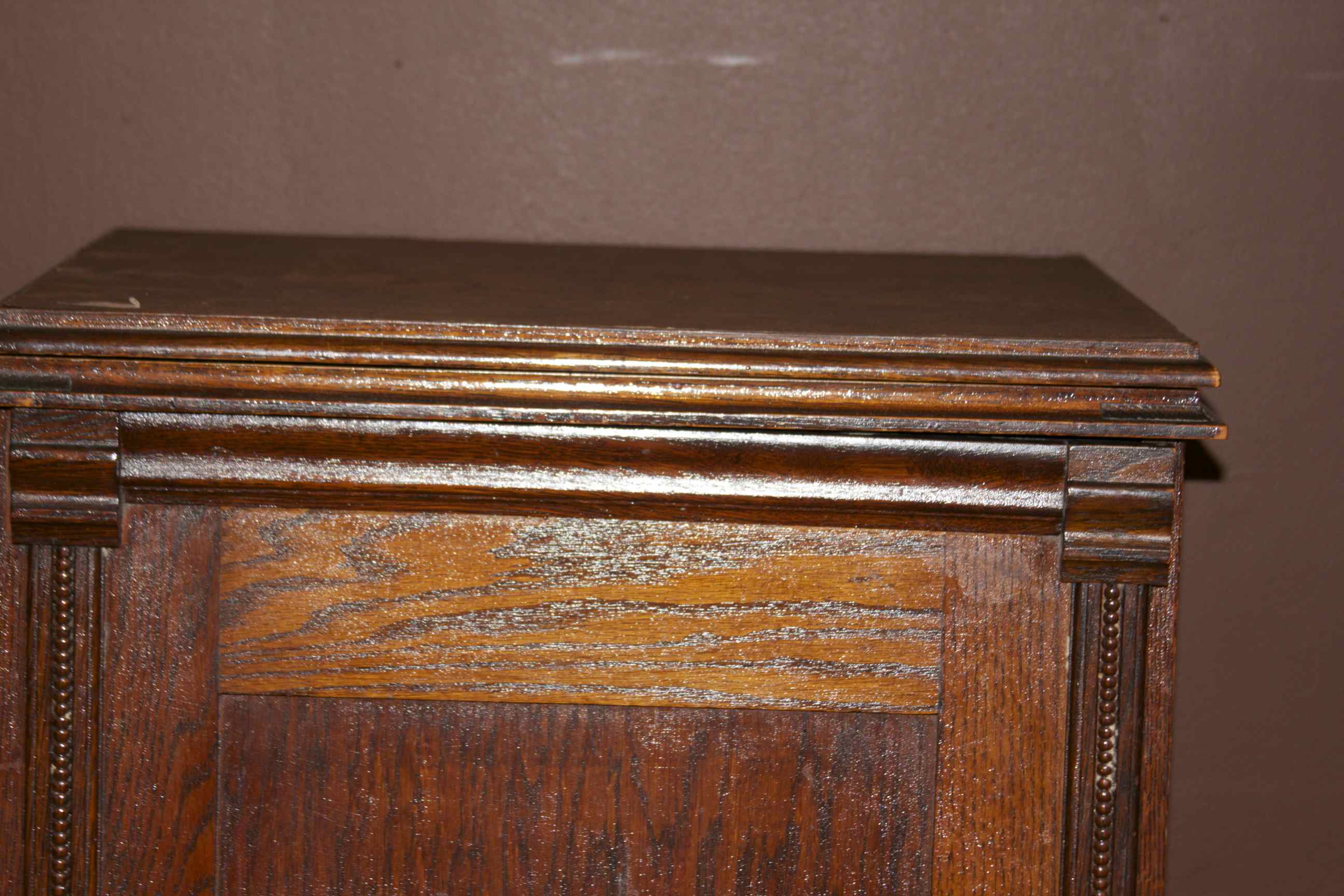 Antique Franklin Treadle Sewing Machine In Oak EBTH