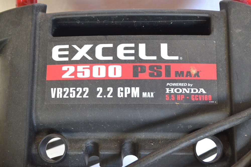 Excel 2500 PSI Power Washer EBTH
