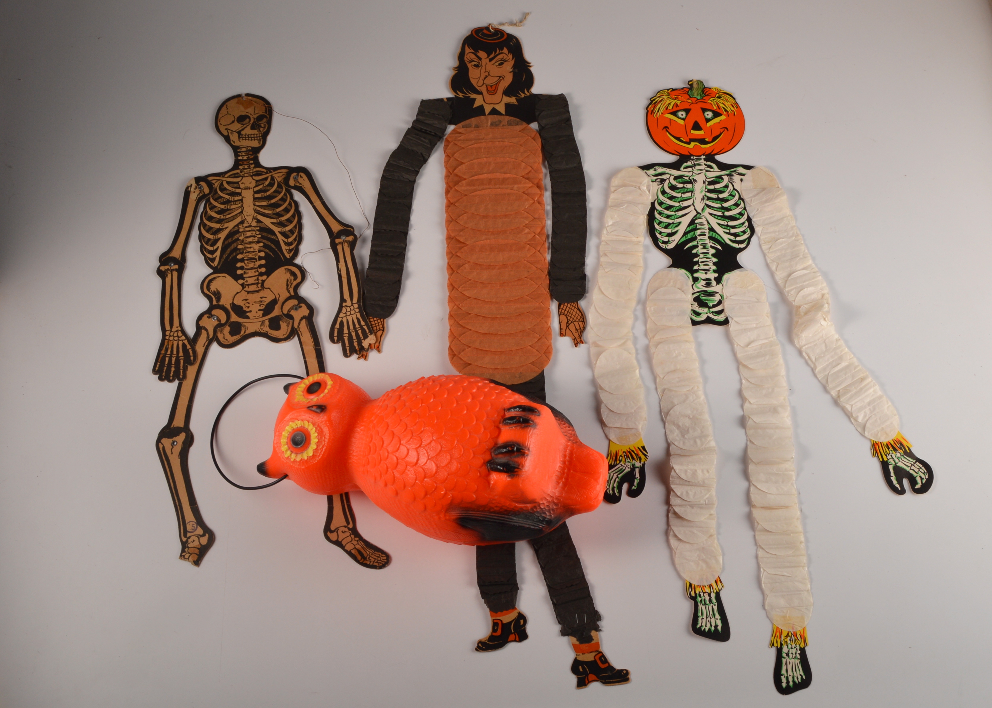 Collection Of Vintage Halloween Decorations Ebth