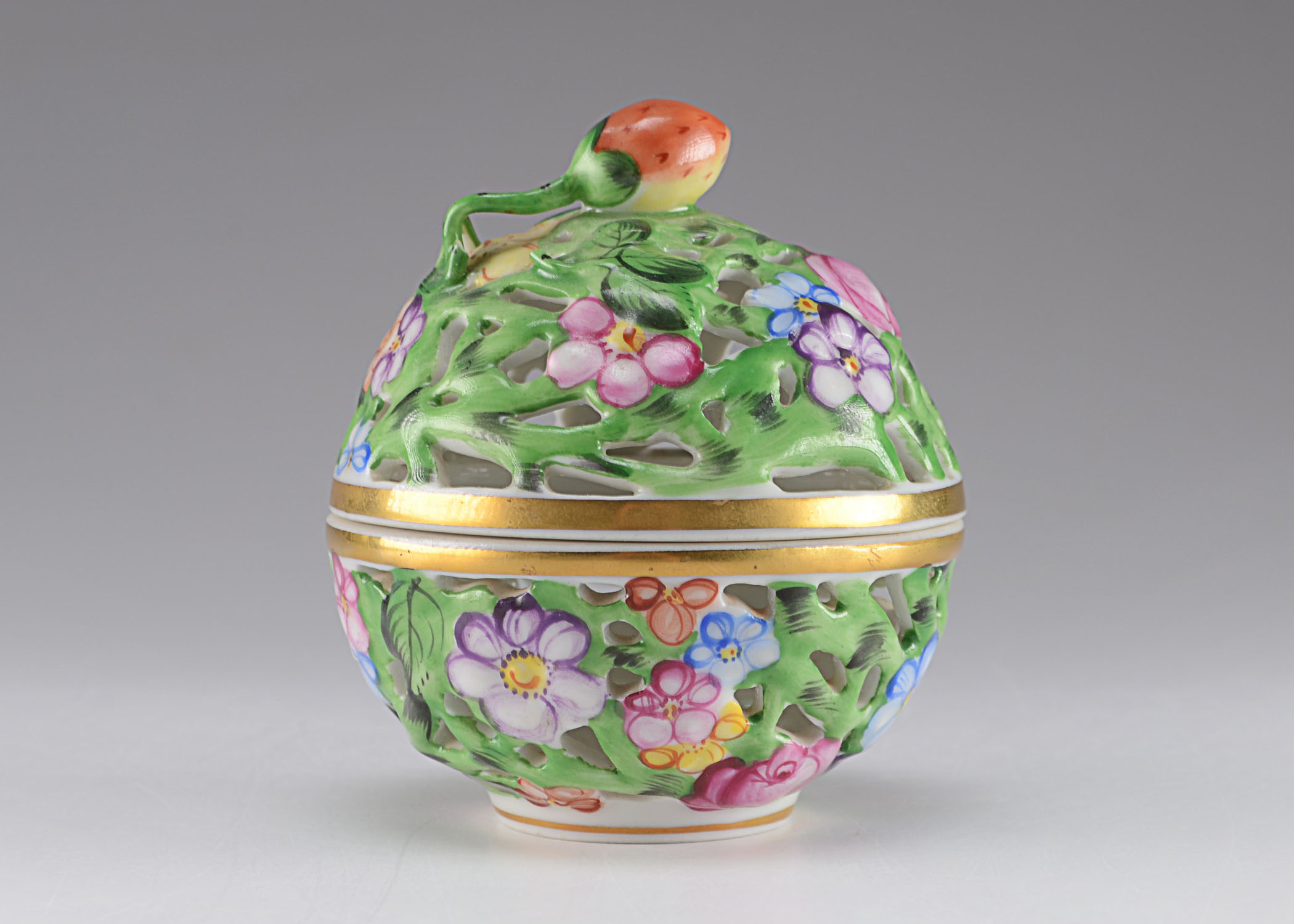 Herend Hungary Porcelain Pot EBTH