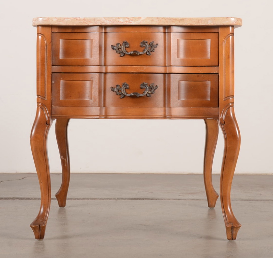 Marble Top End Table by Hammary Furniture EBTH