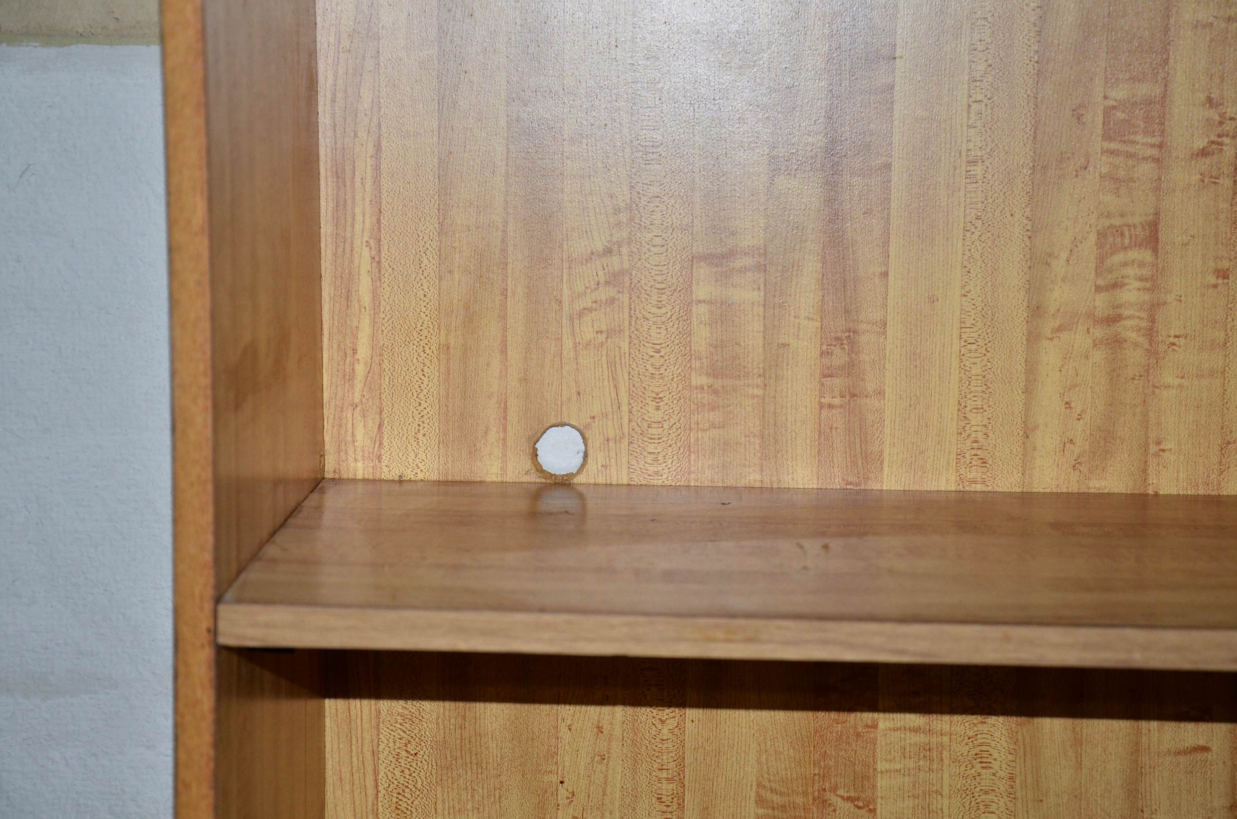 Pair of Wood Veneer Bookshelves EBTH