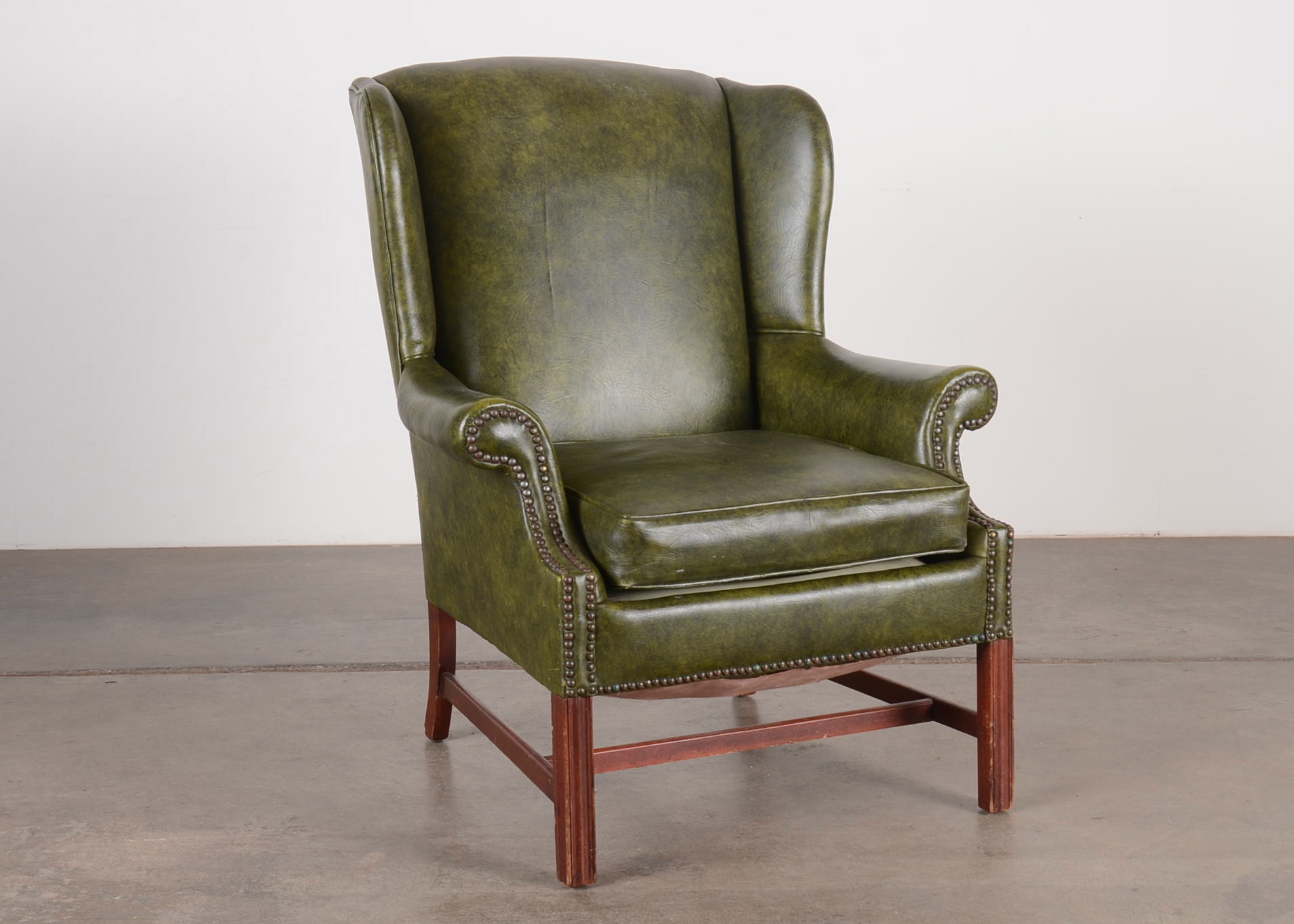 Vintage Vinyl Armchair EBTH