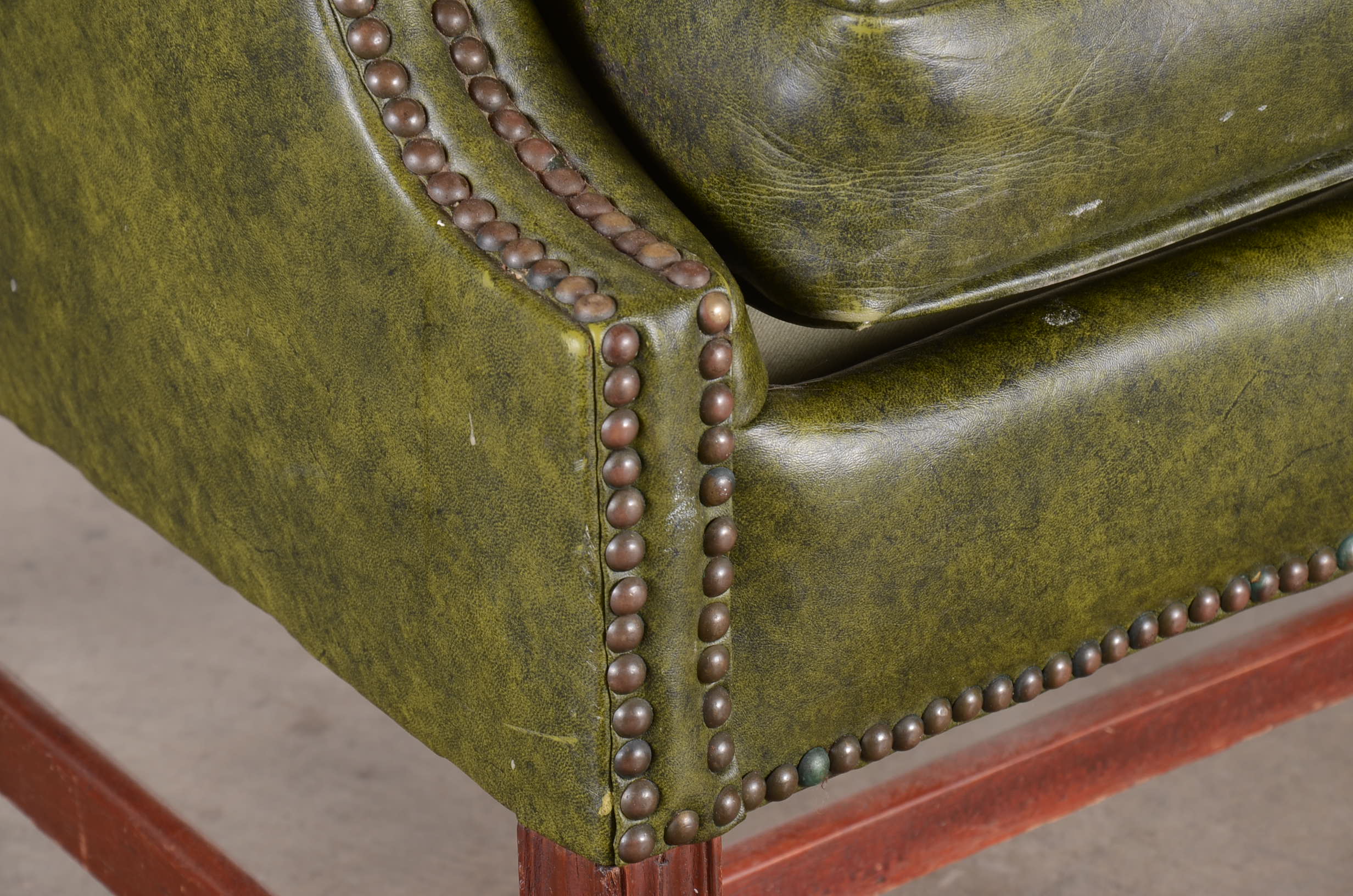 Vintage Vinyl Armchair EBTH