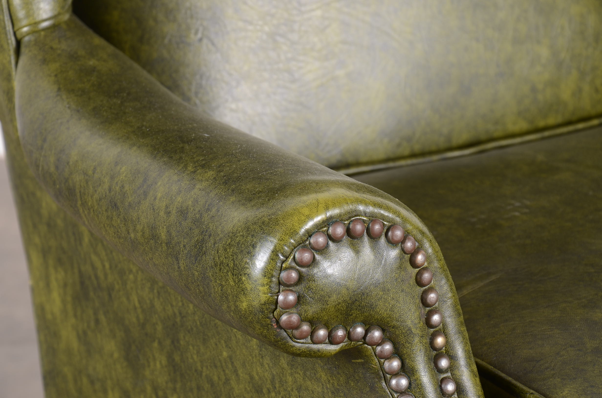 Vintage Vinyl Armchair EBTH