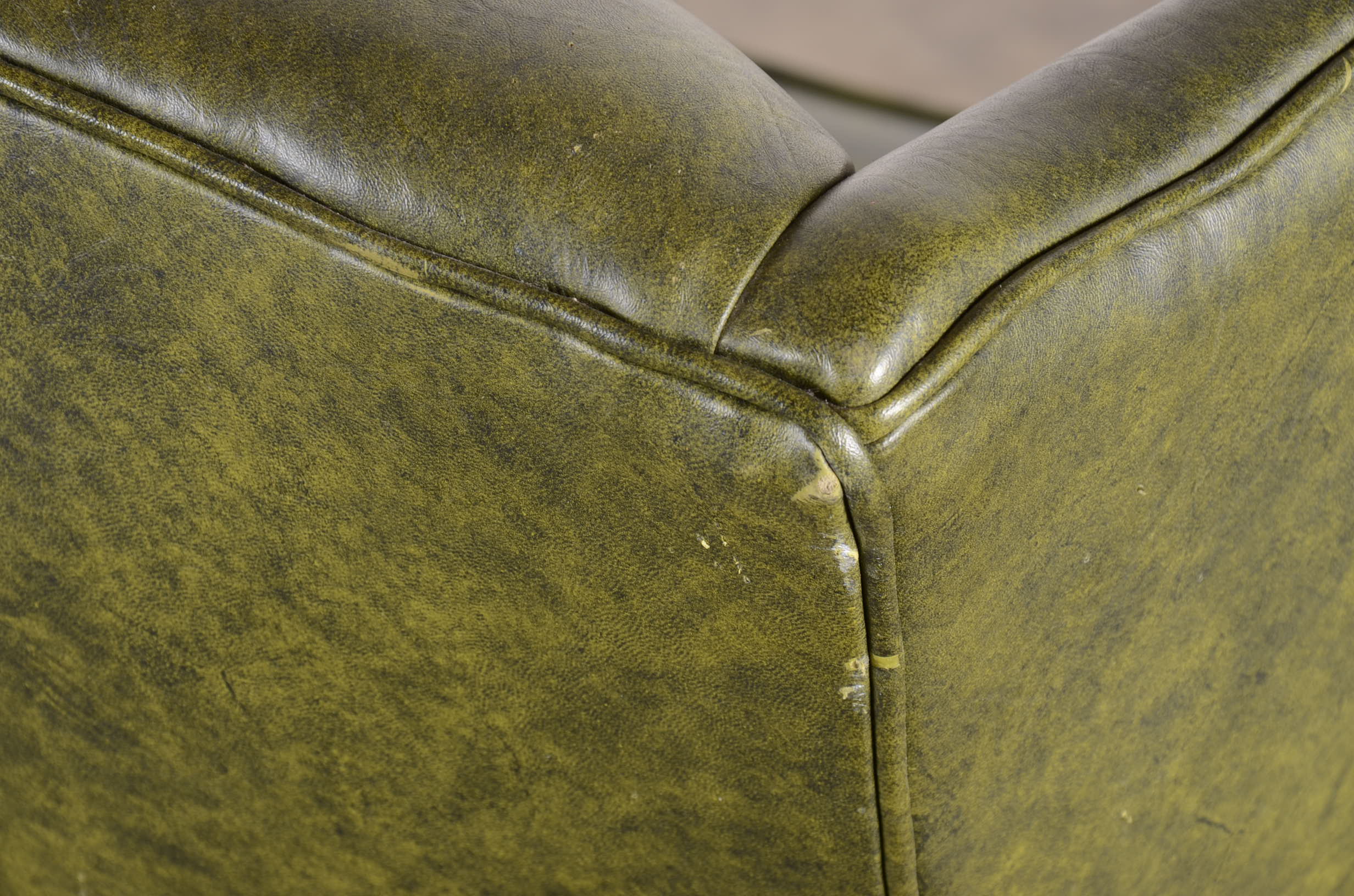 Vintage Vinyl Armchair EBTH