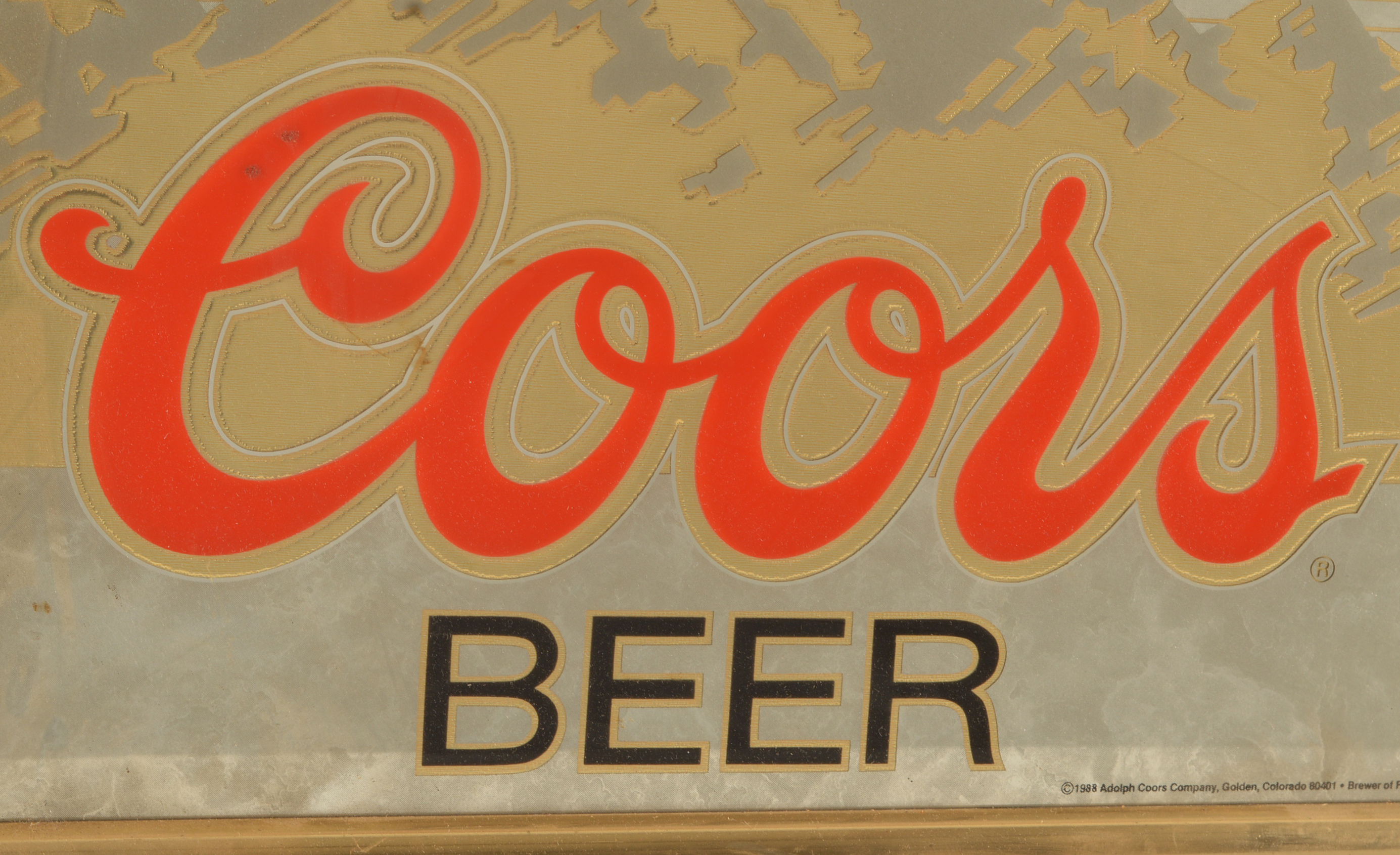 Coors Beer Bar Signs EBTH