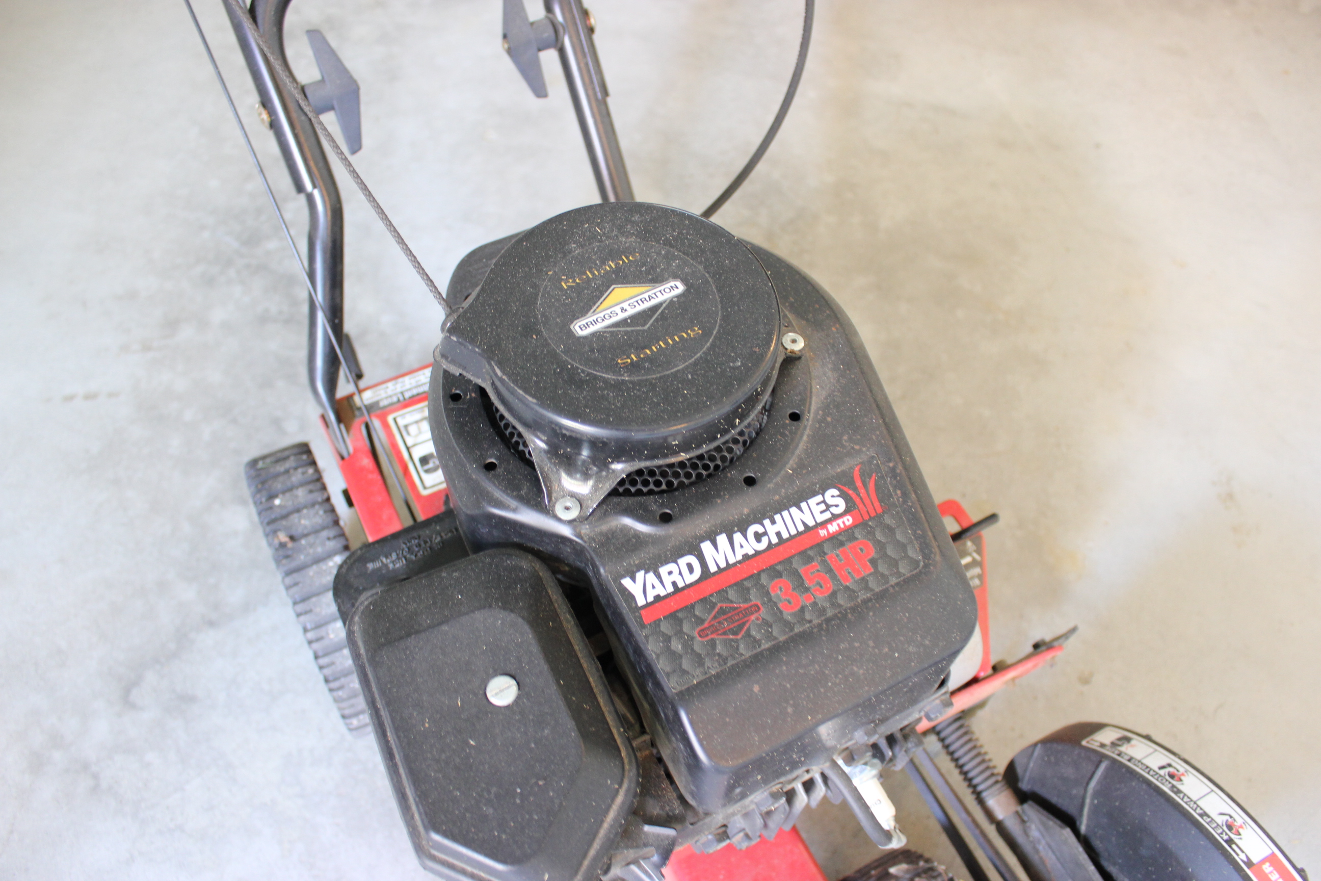 Yard Machine 3.5 Hp Edger Manual