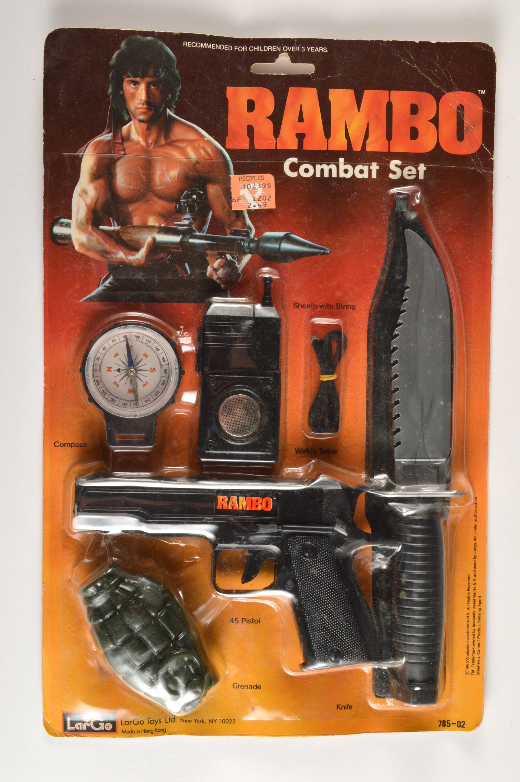 Vintage Rambo Toys EBTH