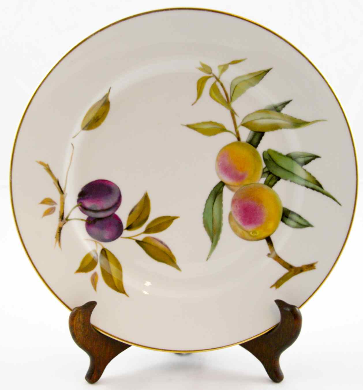 Royal Worcester Evesham Gold Dinner Plates EBTH