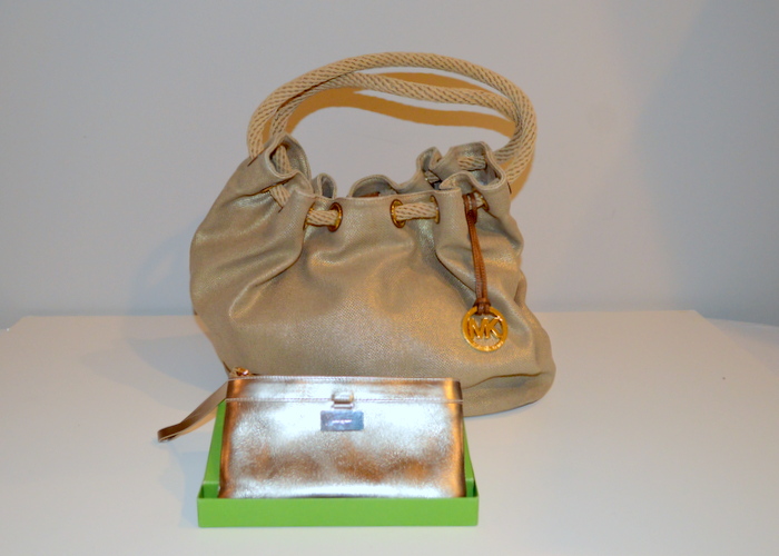 kate spade bronze handbag