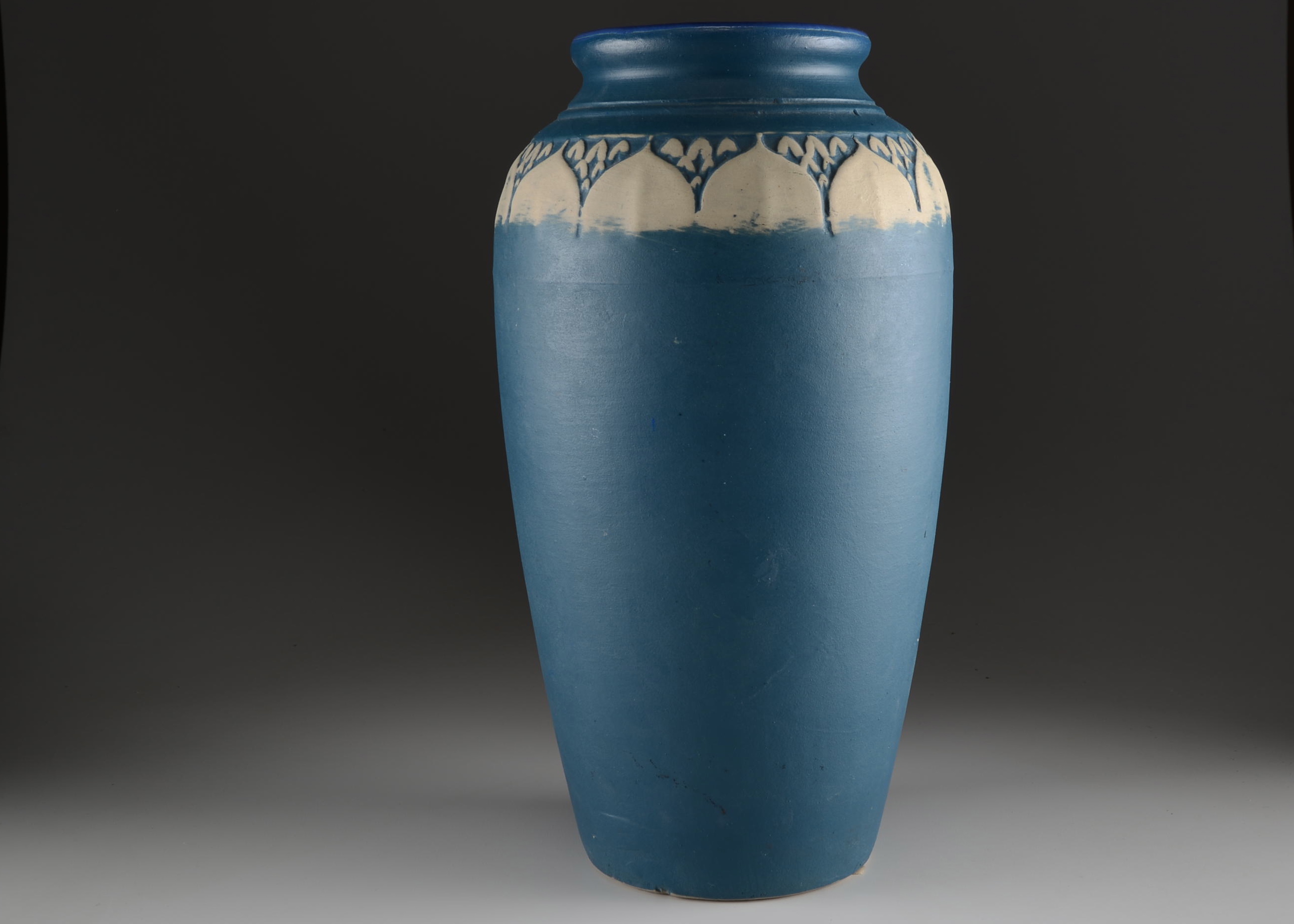 Monmouth Western Stoneware Floor Vase, 1920's. EBTH