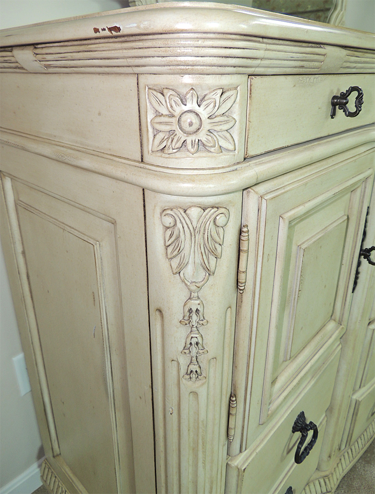 Laura Ashley Home Dresser and Mirror French Country Style EBTH