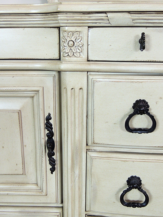 Laura Ashley Home Dresser and Mirror French Country Style EBTH