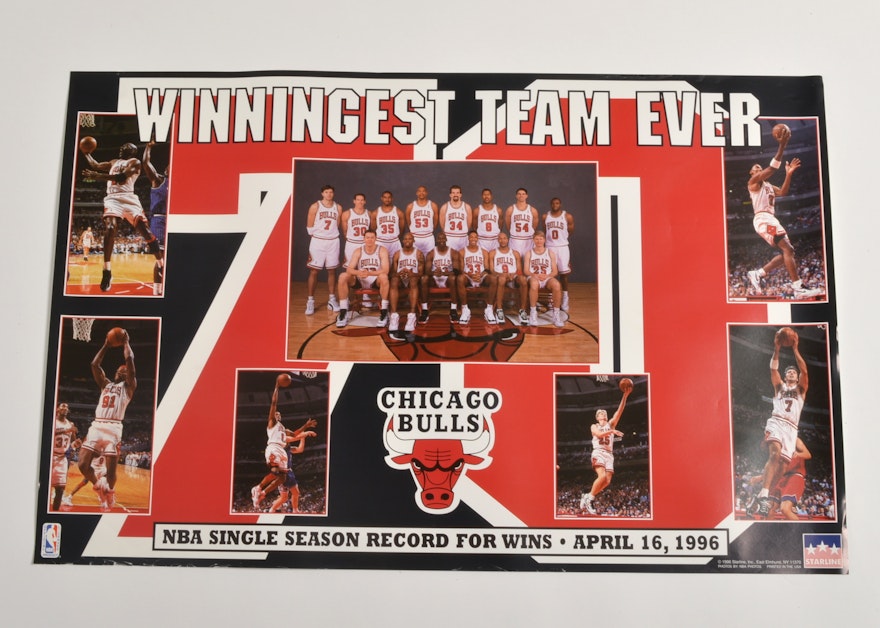 chicago bulls team 1996