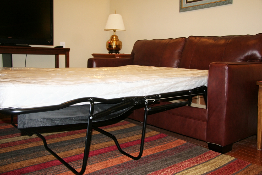 Havertys Leather Sleeper Sofa EBTH