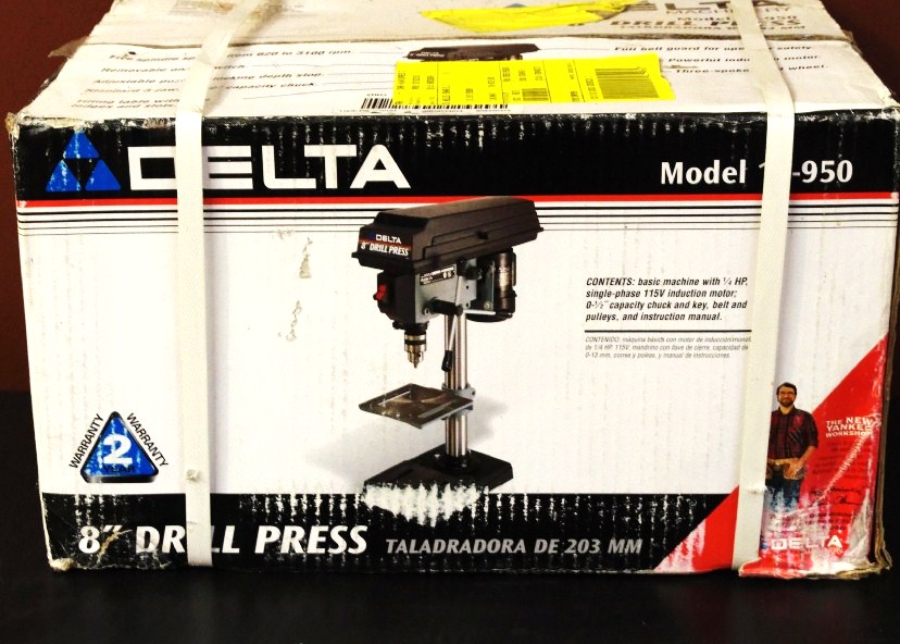 Delta 8" Drill Press, Model 11950. New in Box EBTH