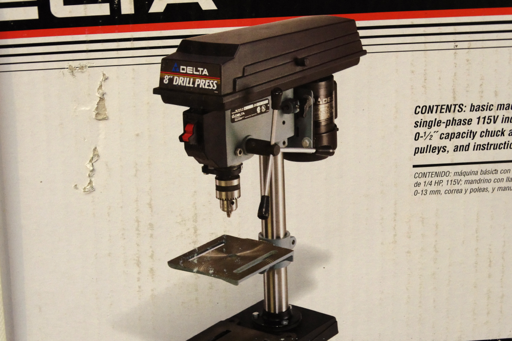 Delta 8" Drill Press, Model 11950. New in Box EBTH