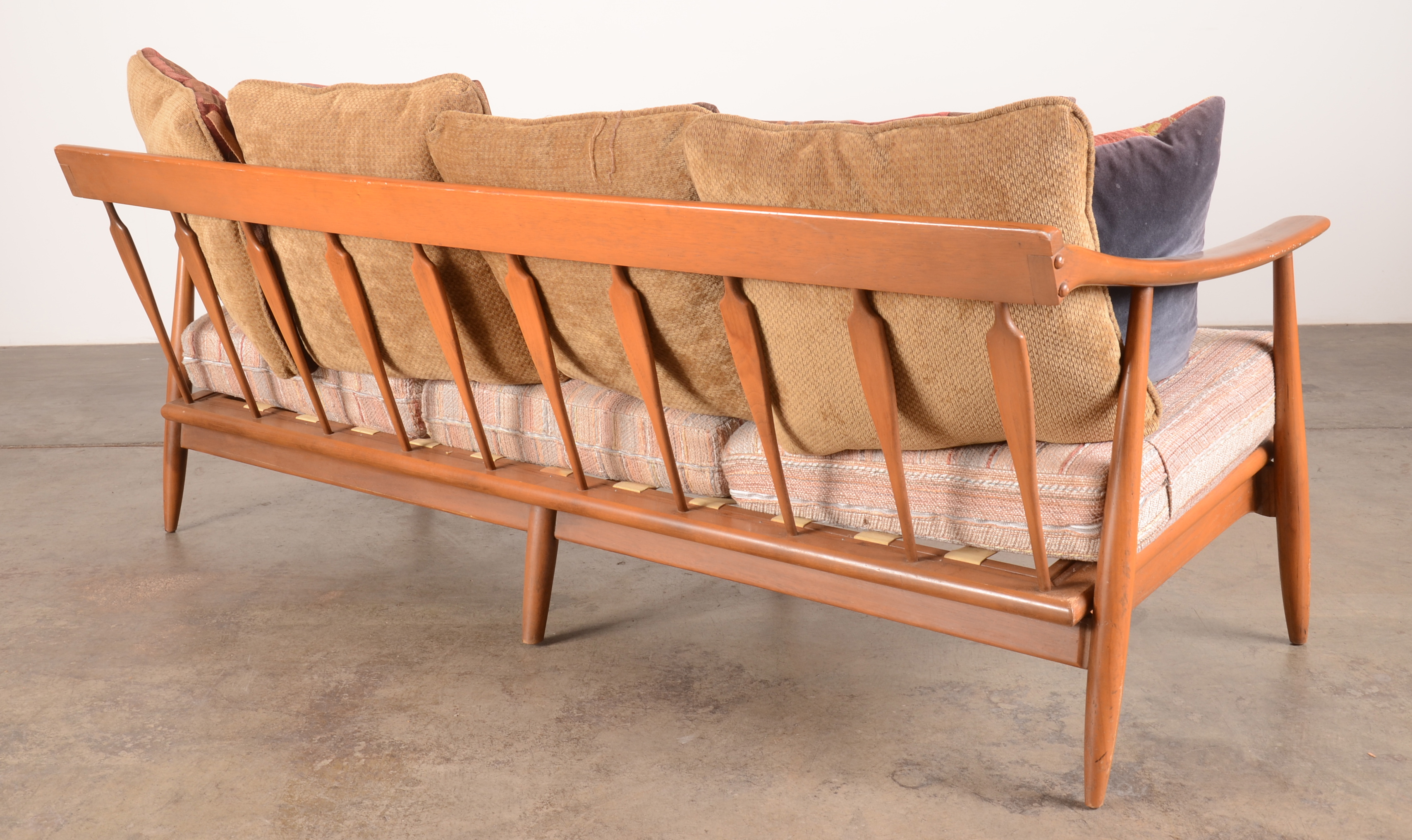 Mid Century Modern Danish Wood Frame Sofa EBTH