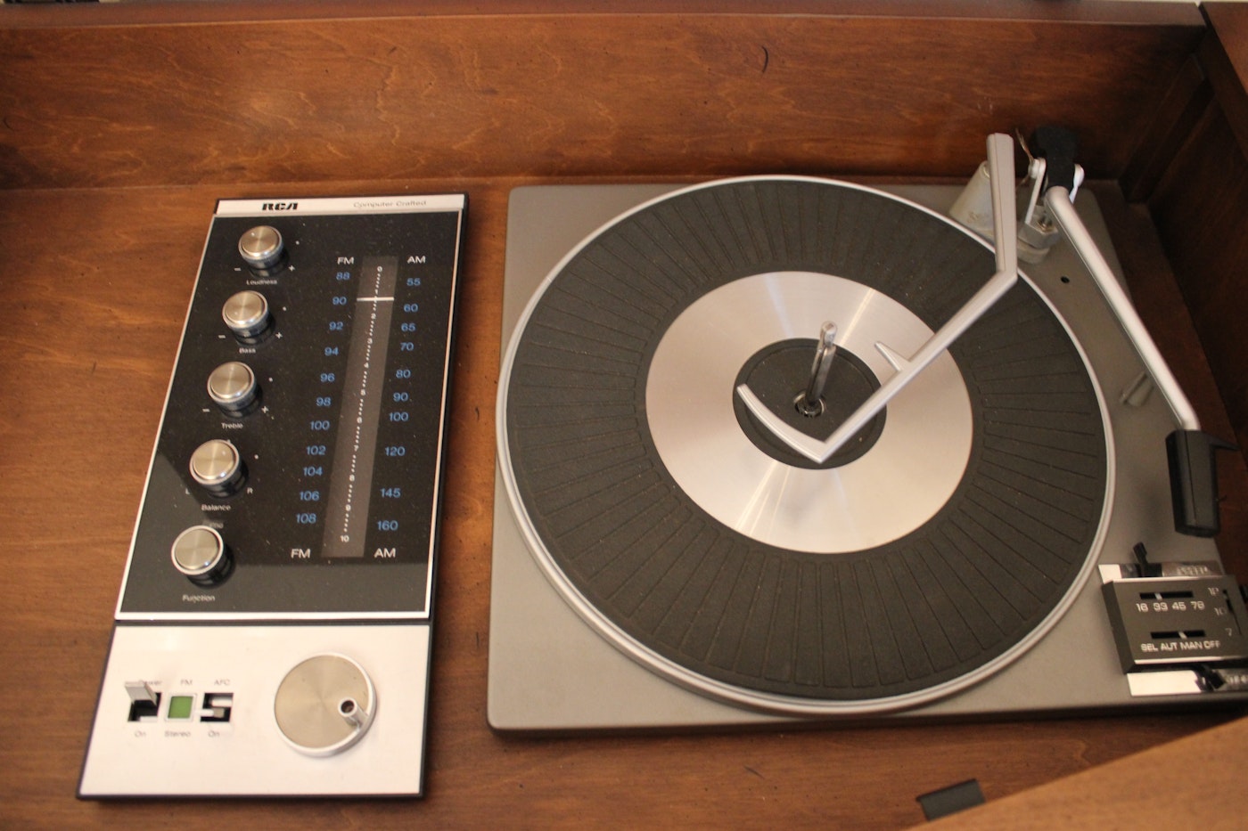RCA Stereo Console with Record Player and Radio EBTH