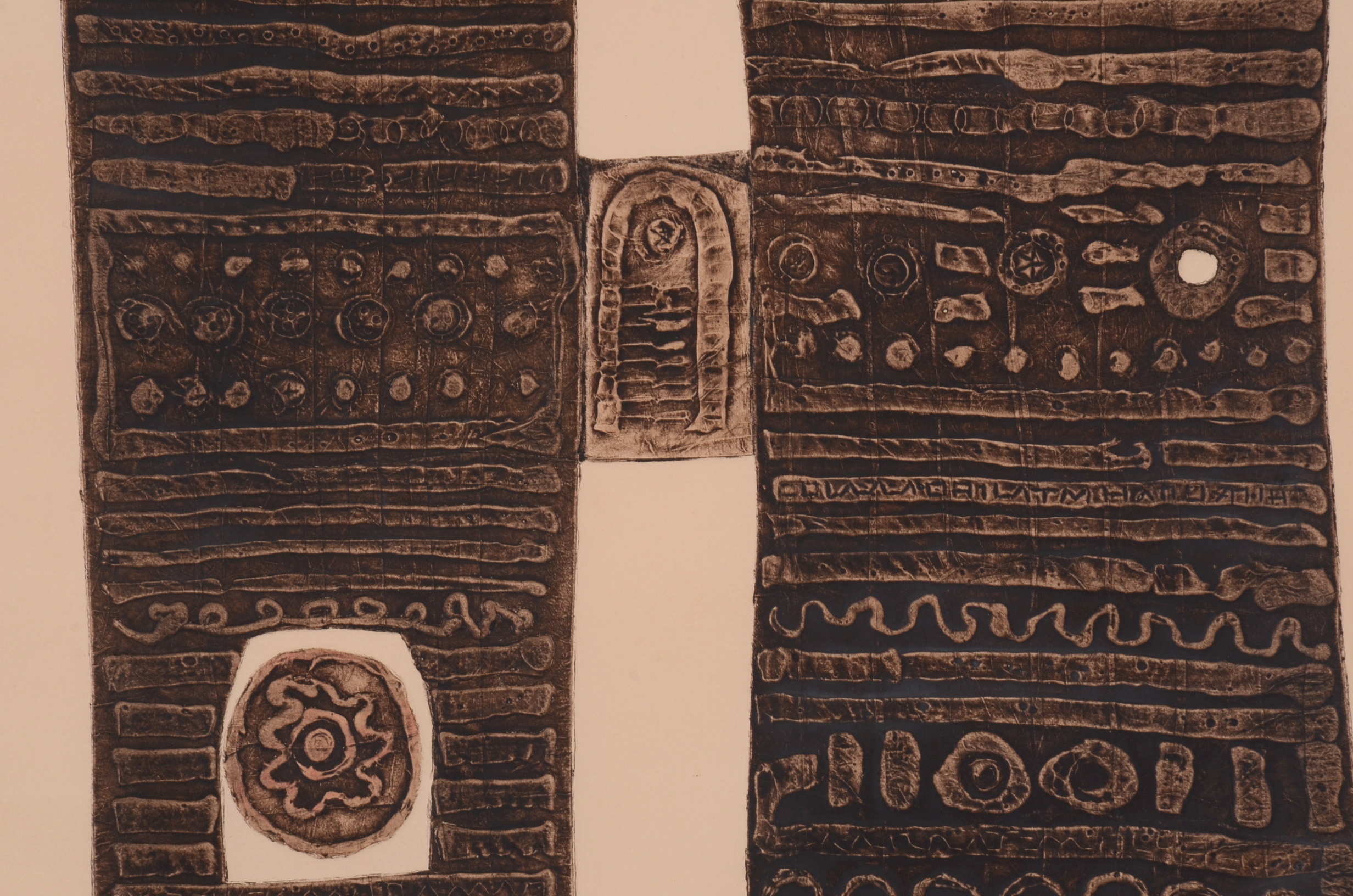 Original Margaret Kennard Johnson Intaglio Relief Print EBTH