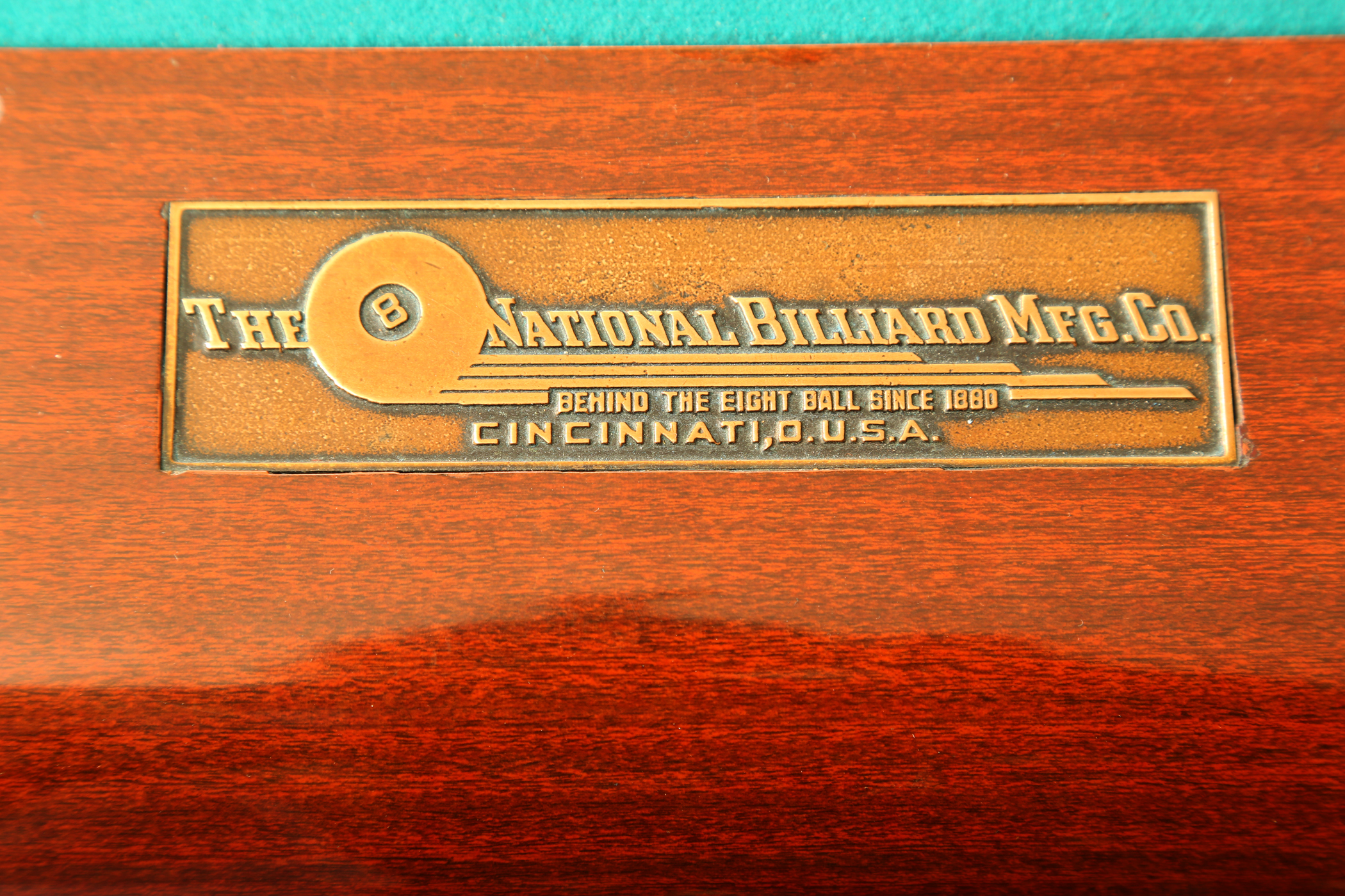 National Billiard Mfg. Co. Billiard Table EBTH