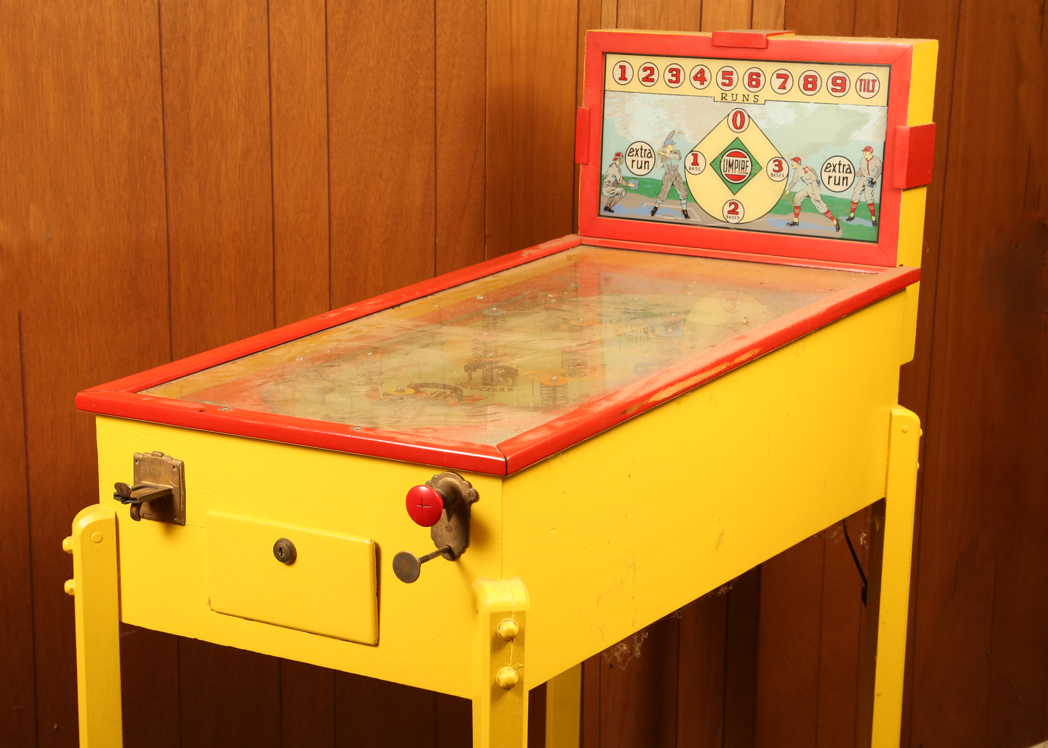 1937 "Home Run" Chicago Coin Pinball Machine EBTH
