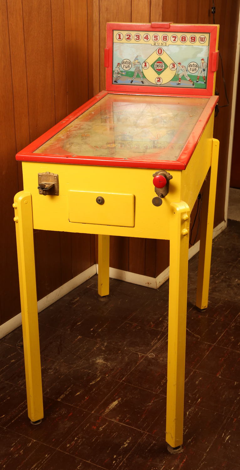 1937 "Home Run" Chicago Coin Pinball Machine EBTH
